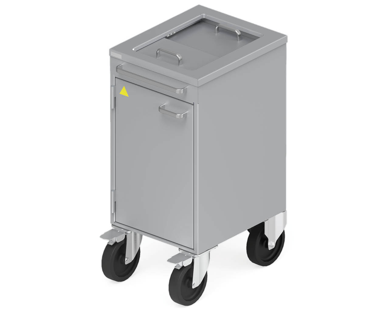 Shielded service trolley