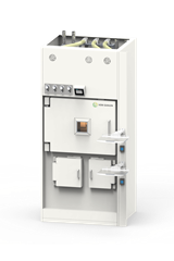 Single synthesis hot cell